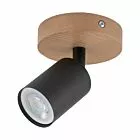 TOP WOOD BLACK LAMPA SUFITOWA 1 PŁ