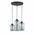 MARCO GRAPHITE LAMPA WISZĄCA 3 PŁ KOŁO