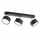 CLARK BLACK LAMPA SUFITOWA 3 PŁ