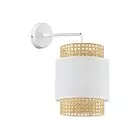 BOHO WHITE KINKIET 1 PŁ