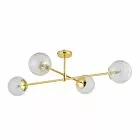 CADIX GOLD LAMPA SUFITOWA 4 PŁ