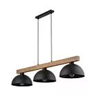 OSLO BLACK LAMPA WISZĄCA 3 PŁ