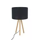 TOKYO BLACK LAMPKA NOCNA 1  SOSNA POSTARZANA