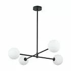 SARIUS BLACK LAMPA SUFITOWA 4 PŁ WYSOKA
