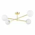 SARIUS GOLD LAMPA SUFITOWA 4 PŁ