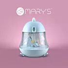 Lampka nocna z pozytywką LED RGB Niebieska Mary's MW20776