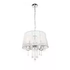 LAMPA WISZĄCA MONA 3XE14 SREBRNA LP-5005/3P SREBRNA