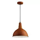 BARN LAMPA WISZĄCA 30 CZASZA 1X60W E27 BRĄZOWY