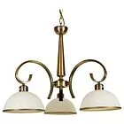 Lampa wisząca Mandarin ciemna patyna   33-47564