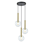 LAMPA WISZĄCA NIKO GOLD 3XG9