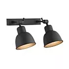 ARGON 679 EUFRAT KINKIET 2 PL CZARNY