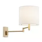 ARGON 8314 DOLCE 1 PL WYSIEGNIK BIALY/ZLOTY KINKIET
