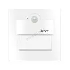 SKOFF TANGO 230V LED PIR 120 MOTION SENSOR LIGHT W PUSZKE FI60 MM-TAN-C-W-1-ML-ML-01 BIALY MAT