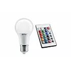 LED.E27 230V/10W 810LM A60 GTV 180ST RGBW PILOT LD-PC2A60RGBW-10W