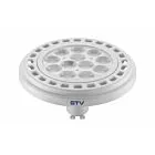 Żarówka LED GU10 230V/12W 3000K 950LM ES111 12XPOWER LED, KAT 45ST. Szybka Przezroczysta GTV LD-ES11110-30 Korpus Biały