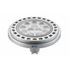 LED.GU10 230V/12W 3000K 950LM ES111 12XPOWER LED, KAT 45ST. SZYBKA PRZEZR. GTV LD-ES11177-30 KORPUS SZARY