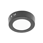 GTV OPRAWA LED ORIS PLUS DOWNLIGHT 7W CZARNA 4000K 560LM AC220-240V NATYNKOWA IP20 120ST. LD-ORN07W-NBP-10