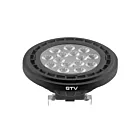 LED.AR111 12,5W G53 A-G 3000K 1100LM DC12V 40ST. CZARNY LD-AR111WW13W40-10 GTV