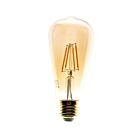 LED.E27 6W ST64 2700K AMBER FILAMENTOWA EKZF8017