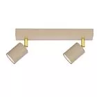 Lampa sufitowa z dwoma reflektorami K-5821 z serii MATI