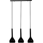 Lampa sufitowa BART 3 – Czarna, E27, 3x60W AN0800/30/03/P