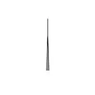 Lampa wisząca STYLO 1 CHROM AZ0117