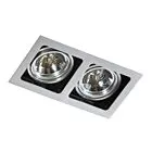 Lampa wpustowa SISTO 2 ALUMINIUM AZ0794