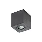 Oprawa natynkowa BRANT Kwadratowa IP44 Czarna AZ2878