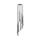 Lampa Wisząca STYLO 8 CHROM AZ0257