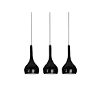 Lampa wisząca Soul 3 Czarna AZ0276 Azzardo