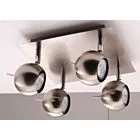 INFINITY SPOT G021B SN GU10*4 MAX 50W SATIN NIKIEL