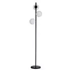 Lampa podłogowa Dorado czarna 3xE14