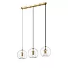 Lampa wisząca Arette złota 3xE27