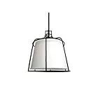 Lampa wisząca Dritto biała 1xE27