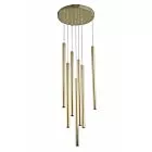 Lampa wisząca Lungo 7 złota 7xG9