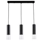Lampa wisząca Manacor czarna 3xGU10