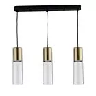Lampa wisząca Manacor złota 3xGU10