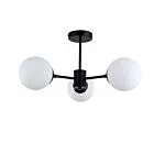 Lampa wisząca Roma 3 czarna 3xE14