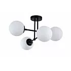 Lampa wisząca Roma 4 czarna 4xE14