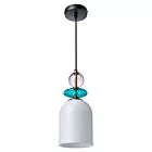 Lampa wisząca Tropea biała 1xE27