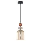 Lampa wisząca Tropea bursztynowa 1xE27