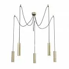 Lampa wisząca LOCUS L 5 szampańska AZ3407
