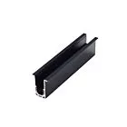 AZZARDO AZ5677 ALFA EASYFIX 1,5M CZARNY SZYNA MAGNETYCZNA