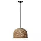 Rattanowa lampa wisząca Kanso 40 cm jasne drewno 1xE27