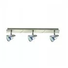 Lampa sufitowa Foster 3 LI GU10 50W Satynowy nikiel FL6253/17/03/SL Alclara